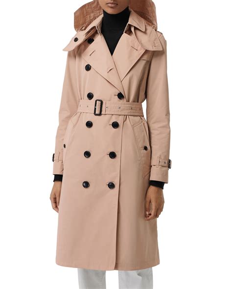 women's burberry taffeta trench coat|kensington taffeta trench coat.